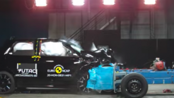 VIDEO: Crash Test Honda E (Euro NCAP)