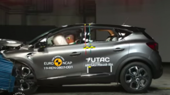 VIDEO: Crash Test Renault Captur (Euro NCAP)