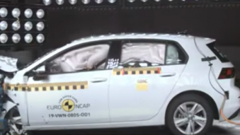 VIDEO: Crash Test Volkswagen Golf (Euro NCAP)