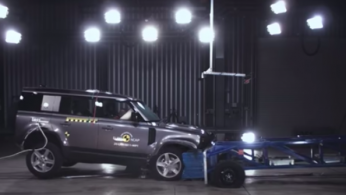 VIDEO: Crash Test Land Rover Defender PHEV (Euro NCAP)