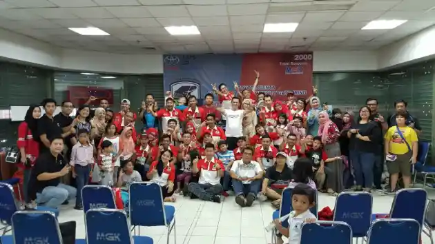 Foto - Toyota Sienta Community Indonesia Kumpul-kumpul Penuh Manfaat, 45 Sienta Hadir