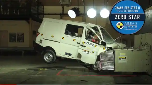 Foto - VIDEO: Crash Test Chana Era Star 2 (ASEAN NCAP)