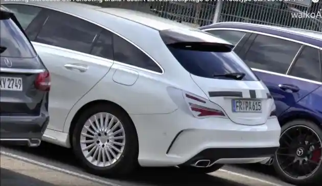 Foto - SPY SHOT: Mercedes-Benz CLA-Class Facelift 2016