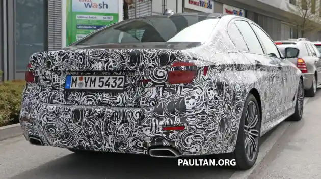 Foto - SPY SHOT: BMW Seri-5 2017