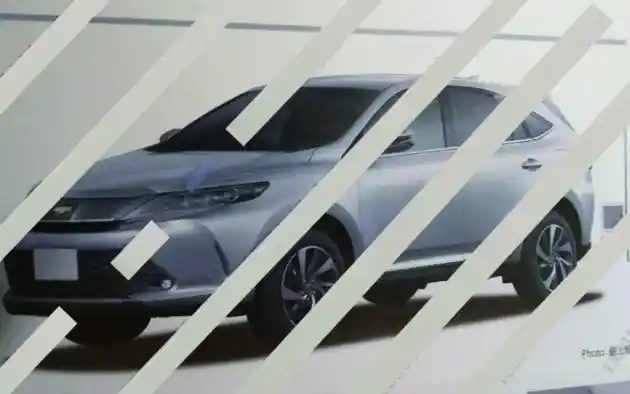 Foto - Toyota Harrier 2017 Segera Meluncur, Simak Bocorannya