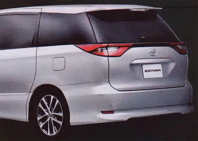 Foto - Begini Sosok Toyota Previa Facelift, Muncul Bulan Ini Di Jepang