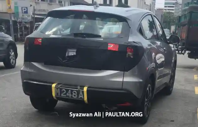 Foto - SPY SHOT: Honda HR-V Facelift di Malaysia