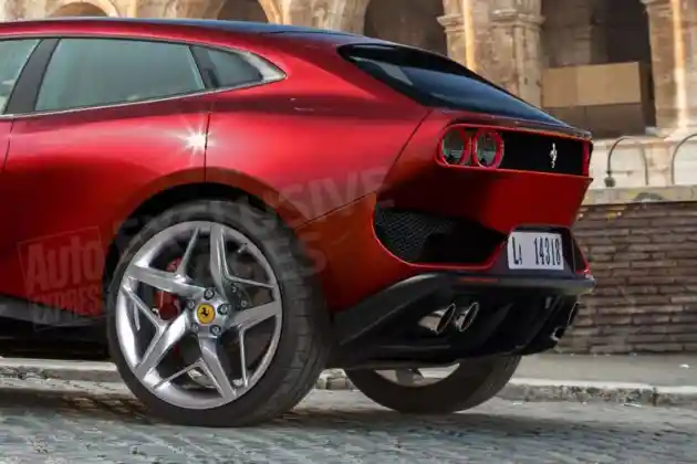 Foto - Ferrari Bakal Luncurkan SUV Pertamanya