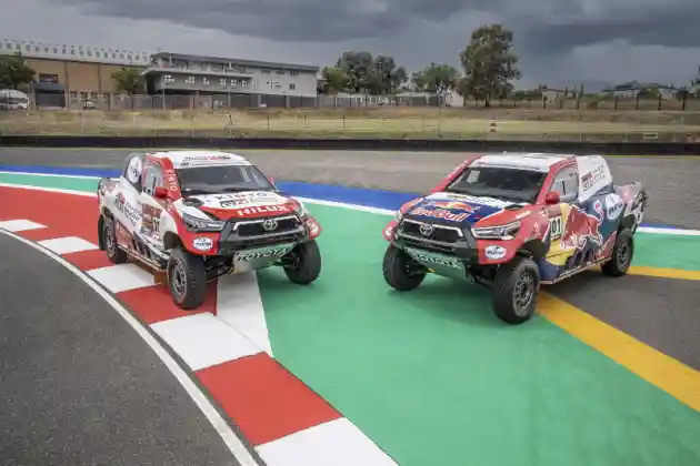 Foto - Seperti Ini Sosok Hilux Yang Akan Merambah Medan Reli Dakar 2021