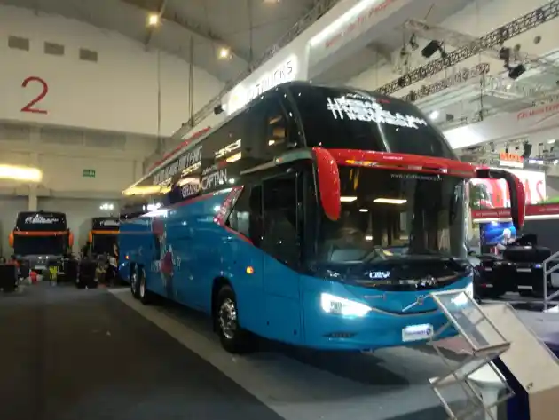 Foto - Ternyata Ini Wujud Utuh Scania K410CB Tentrem di GIIAS 2023