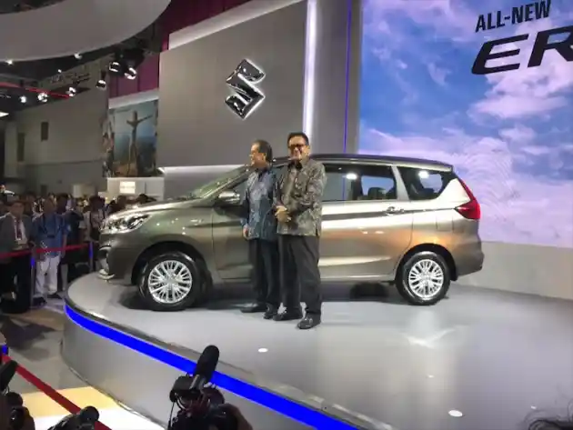 Foto - Suzuki Ertiga Generasi Terbaru Resmi Debut, Masih Malu Sebut Harga