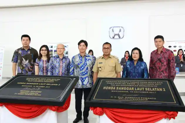 Foto - Dealer Baru Honda di Makassar Punya Fasilitas ini