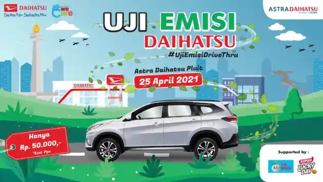 Foto - Daihatsu Buka Uji Emisi Drive Thru Hanya Rp 55 Ribu, Ketahui Lokasinya