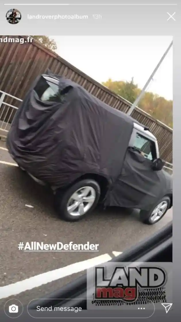 Foto - SPY SHOT: Land Rover Defender Generasi Terbaru Kembali Tertangkap Kamera