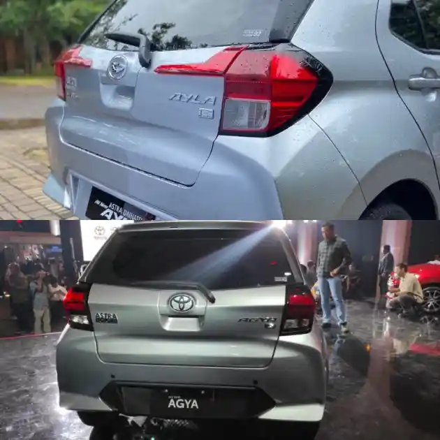 Foto - Perbedaan Eksterior Toyota Agya Dengan Daihatsu Ayla
