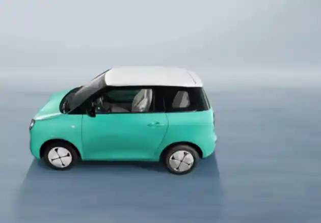 Foto - Aishang A100C EV Mungil Dari Keluarga Wuling, Berdimensi Lebih Besar Dari Air EV