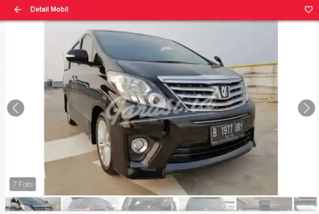 Foto - Melihat Pasaran Toyota Alphard Bekas, Mulai Dari RP 420 Juta