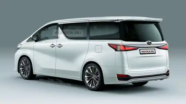 Foto - Lexus Bersiap Rilis MPV Hasil Restyle Alphard?