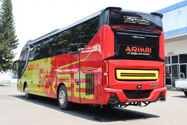 Foto - New Armada Rilis 5 Bus Baru Pesanan PO Arimbi