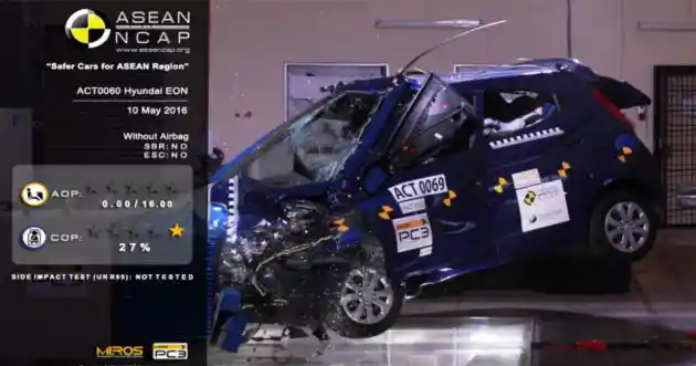 Foto - ASEAN NCAP: Kia Morning Tidak Lulus Crash Test