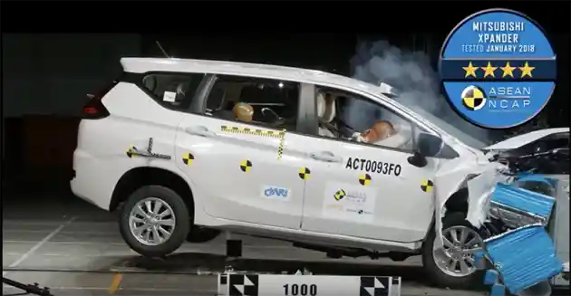 Foto - VIDEO: Crash Test Mitsubishi Xpander (ASEAN NCAP)