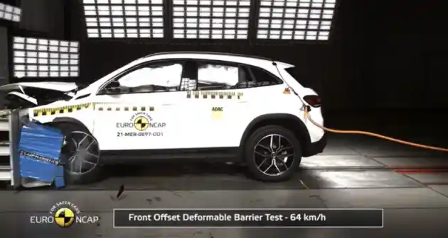 Foto - VIDEO: Crash Test Mercedes-EQ EQA (Euro NCAP)