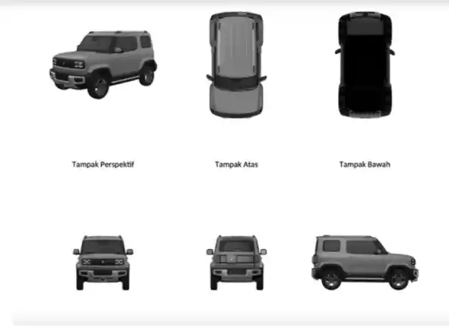 Foto - Wuling Listrik SUV Mirip Jimny Terdaftar Di Indonesia. Hadir di GIIAS 2023?