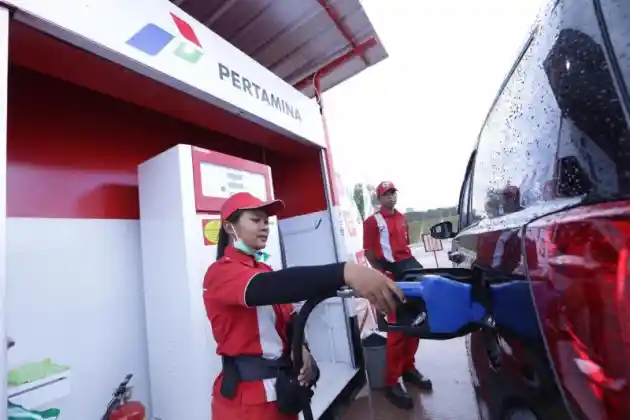 Foto - Prosedur Tambahan di SPBU Pertamina