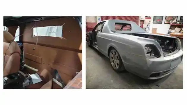 Foto - Banyak Uang Dan Gemar Pikap, Jadilah Bentley Continental Flying Spurs Pikap