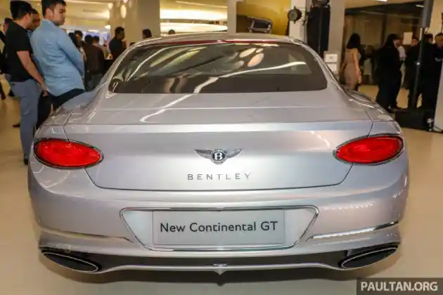 Foto - Bentley Continental GT Muncul di Malaysia, Sentuh RP 6 Miliar dan 620 DK