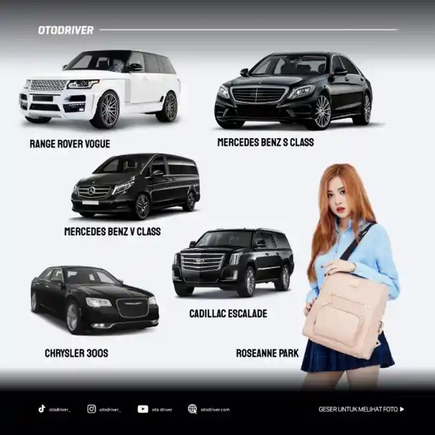 Foto - Para Anggota Blackpink Punya Koleksi Mobil, Apa Saja?