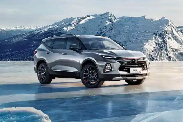 Foto - Chevrolet Blazer 7 Penumpang Resmi Dipasarkan di Cina