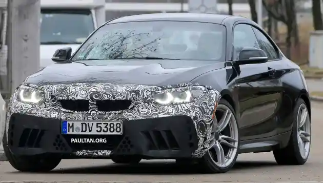 Foto - SPY SHOT: BMW M2 2018 Yang Makin Gahar