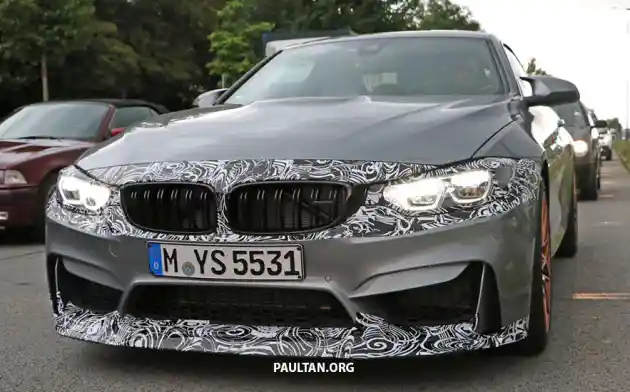 Foto - SPY SHOT: BMW M4 Facelift 2017