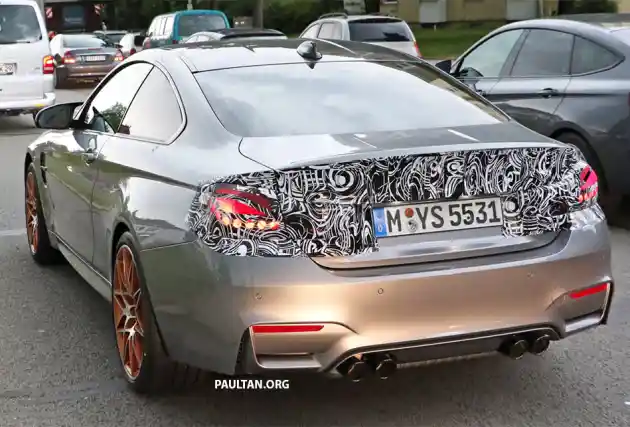 Foto - SPY SHOT: BMW M4 Facelift 2017