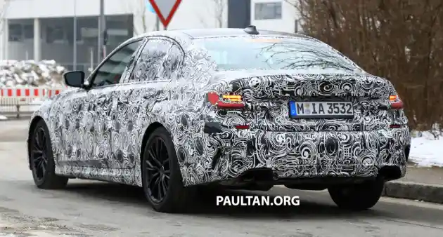 Foto - SPY SHOT: BMW Seri-3 Generasi Terbaru Kembali Terlihat