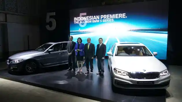 Foto - BMW Seri-5 Generasi Baru Resmi Dijual, Termurah RP 1,1 Miliaran