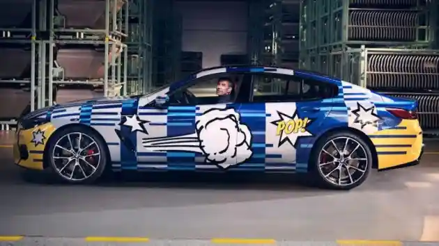 Foto - Satu-Satunya di Asia Tenggara, BMW Lelang The 8 X Jeff Koons Rp 9 M