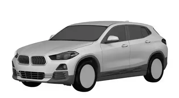 Foto - Sketsa BMW X2 2018 Bocor Dari Kantor Paten