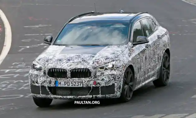 Foto - SPY SHOT: BMW X2 2018 Tes di Sirkuit Nurburgring