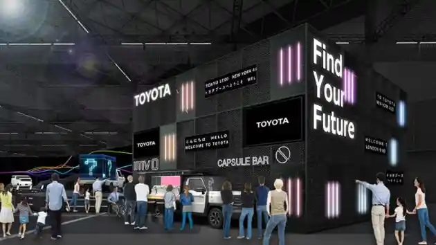 Foto - Toyota Ajak Pengunjung Japan Mobility Show 2023 Ke Masa Depan Dengan Booth Megahnya