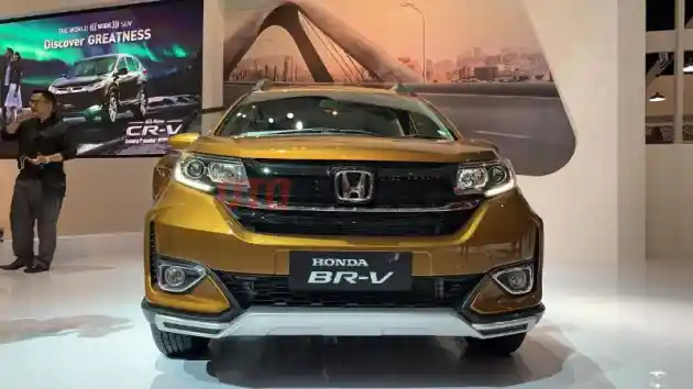 Foto - Honda BR-V Facelift Meluncur, Tipe Tertinggi Naik RP 5 Juta