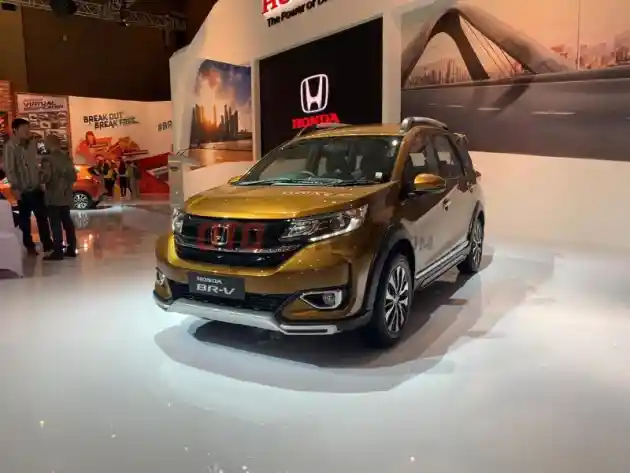 Foto - Honda BR-V Facelift Meluncur, Tipe Tertinggi Naik RP 5 Juta