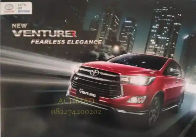 Foto - Innova Venturer Pilih Merah Sebagai Hero Color, Ini Pilihan Warna Lengkapnya