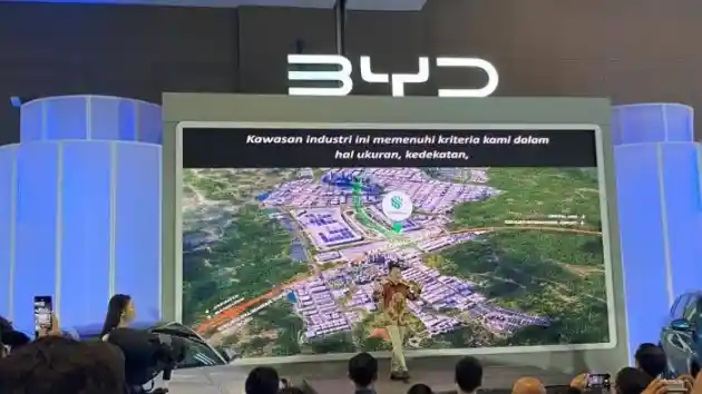 Foto - Percepatan Pabrik BYD Dilakukan, Selesai 2025