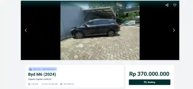 Foto - Melirik Harga Pasaran BYD M6 Bekas, EV Dengan Resale Value Terbaik?