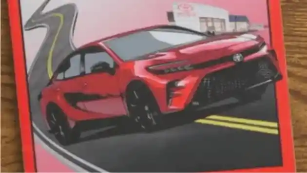 Foto - Toyota Bocorkan Model Sedan Terbarunya, All New Camry?