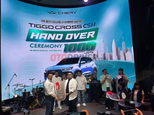 Foto - Chery Serahkan 1.000 Unit Tiggo Cross CSH Hybrid, Tegaskan Dominasi di Segmen Hybrid SUV