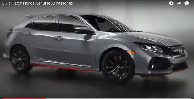 Foto - VIDEO: Honda Siapkan Aksesoris Resmi Civic Turbo Hatchback