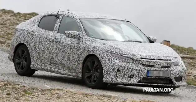 Foto - SPY SHOT: Honda Civic Turbo Hatchback Tengah Diuji, Gambaran Untuk Pasar Indonesia?